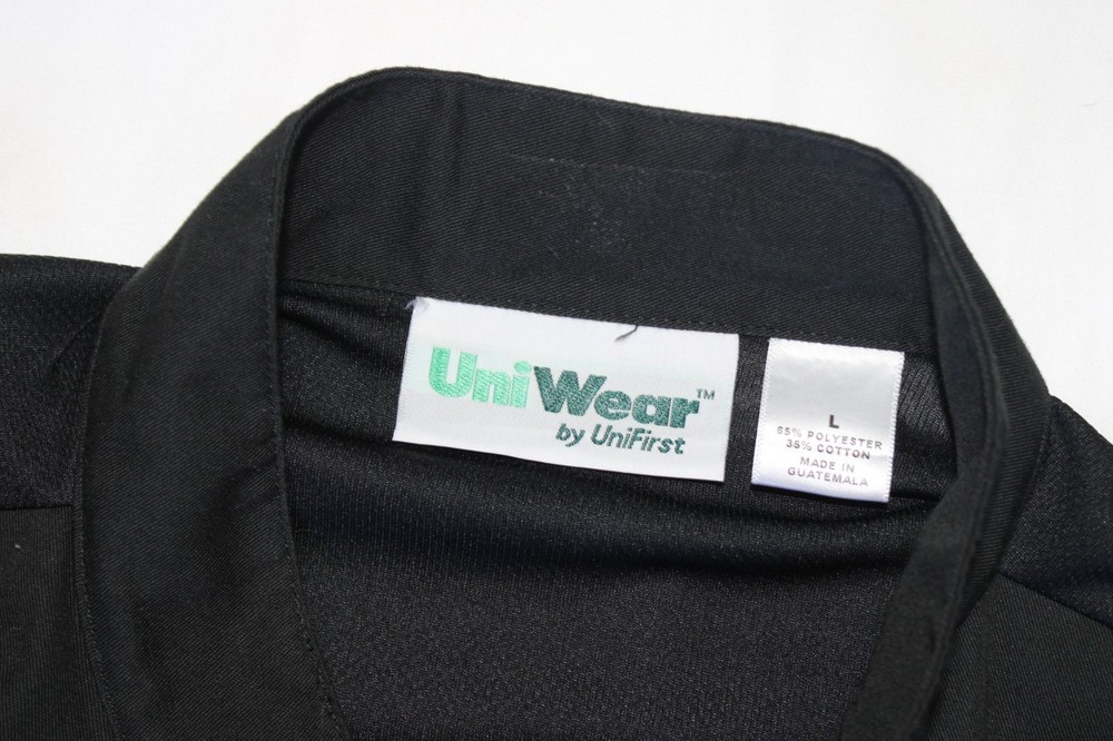 Uni Wear Chefs Coat Black Large
