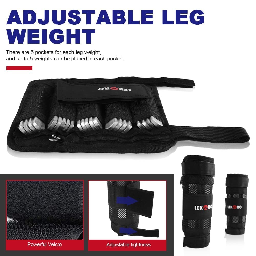 Weighted Vest Set 44LB for Men & Universal, Adjustable