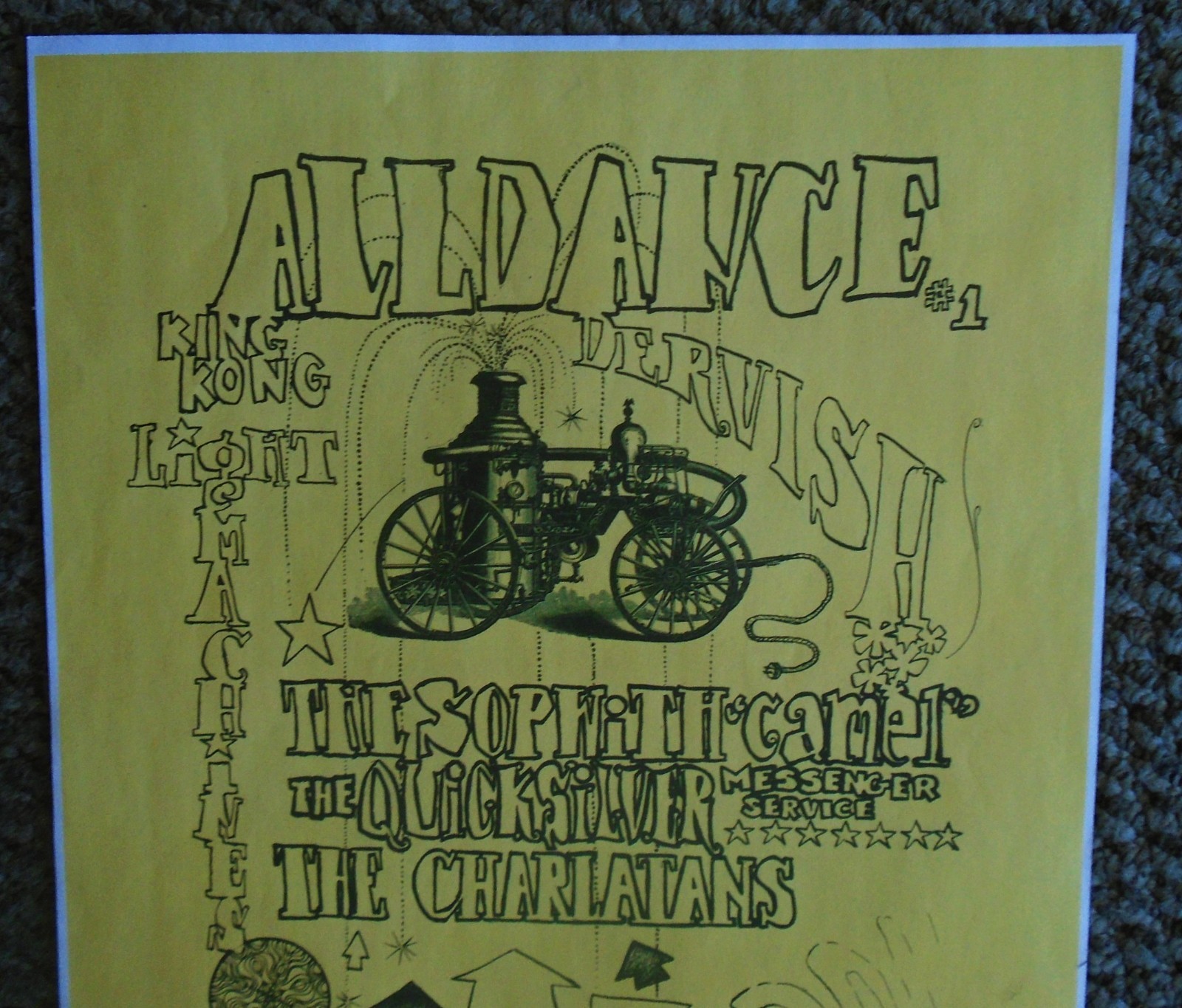 ALLDANCE #1_FILLMORE -THE CHARLATANS_QUICKSILVER_SOPWITH CAMEL-FEB 18 1966