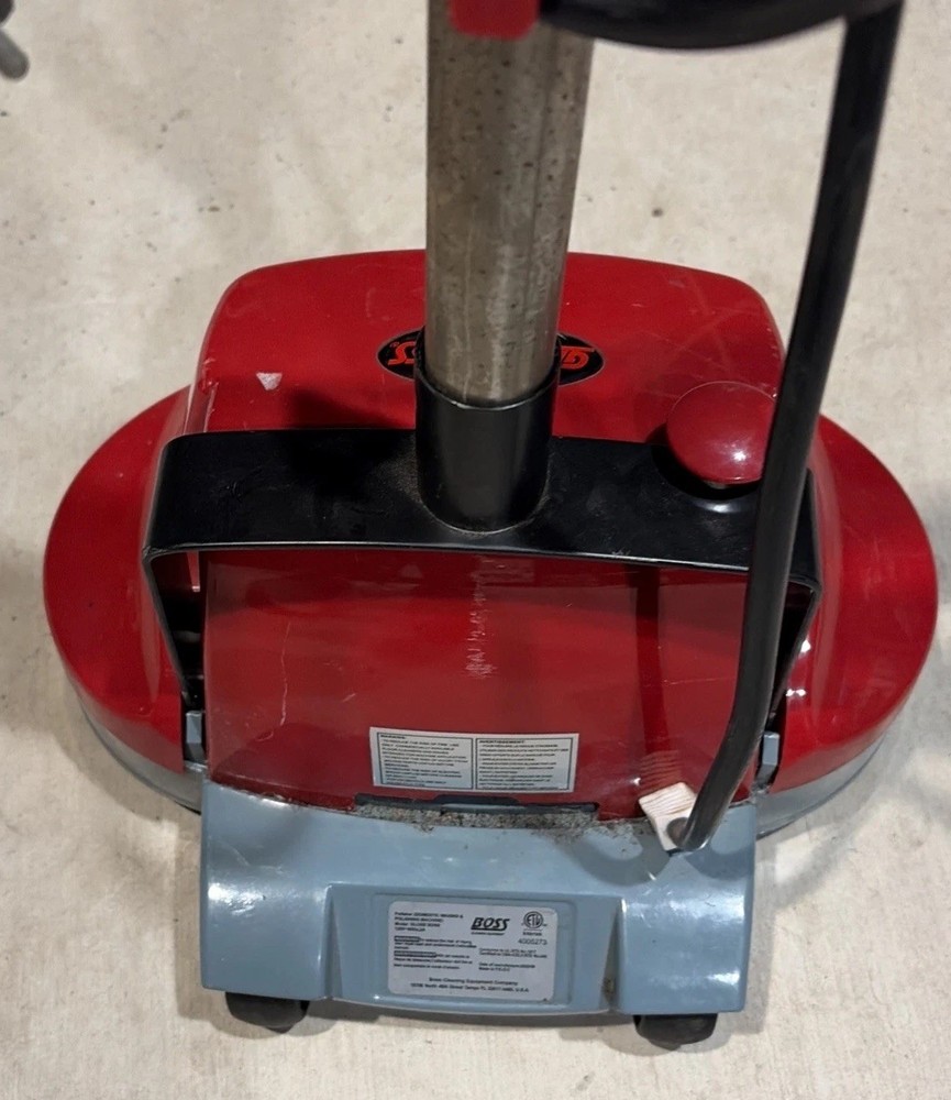 PULLMAN-HOLT GLOSS BOSS MINI FLOOR SCRUBBER & POLISHER/WAXER - READ