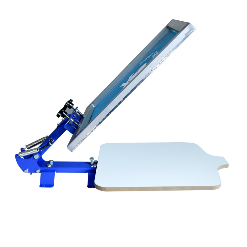 1 Color Screen Printing Press Printer Simple Silk Screen DIY Table US NEW