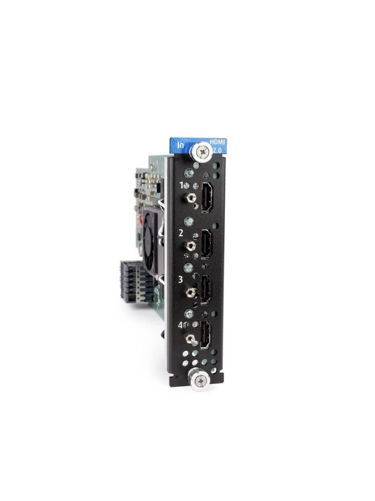 Barco Encore HDMI input 4K60p Image Processing Card with 4x HDMI 2.0 Input