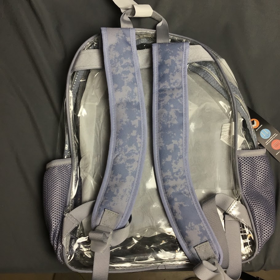 Summit Ridge Transparent Trailmaker 18" Lilac Backpack