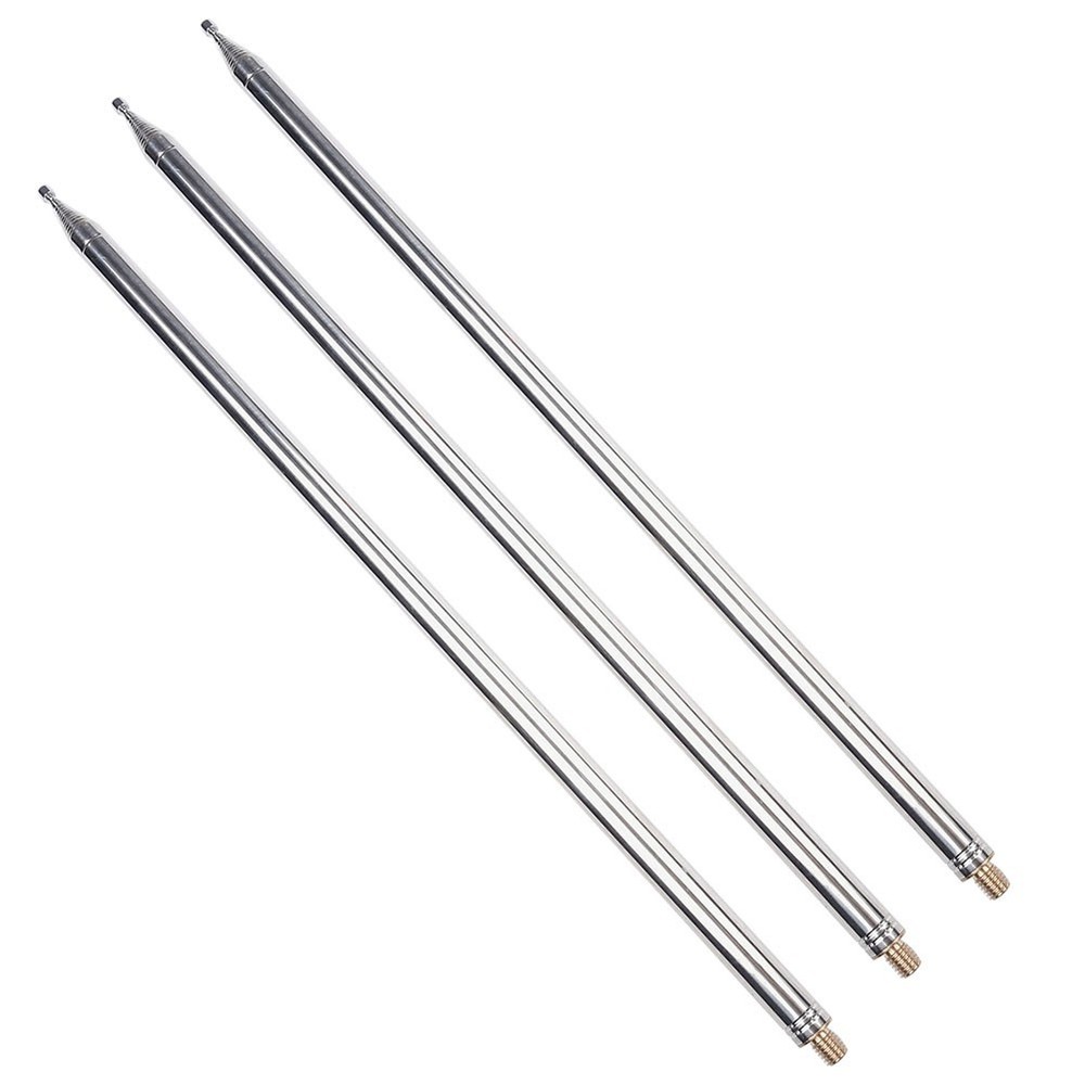 DIY Shortwave Antenna Element Extendable 5 6M/18 4FT Telescopic Antenna