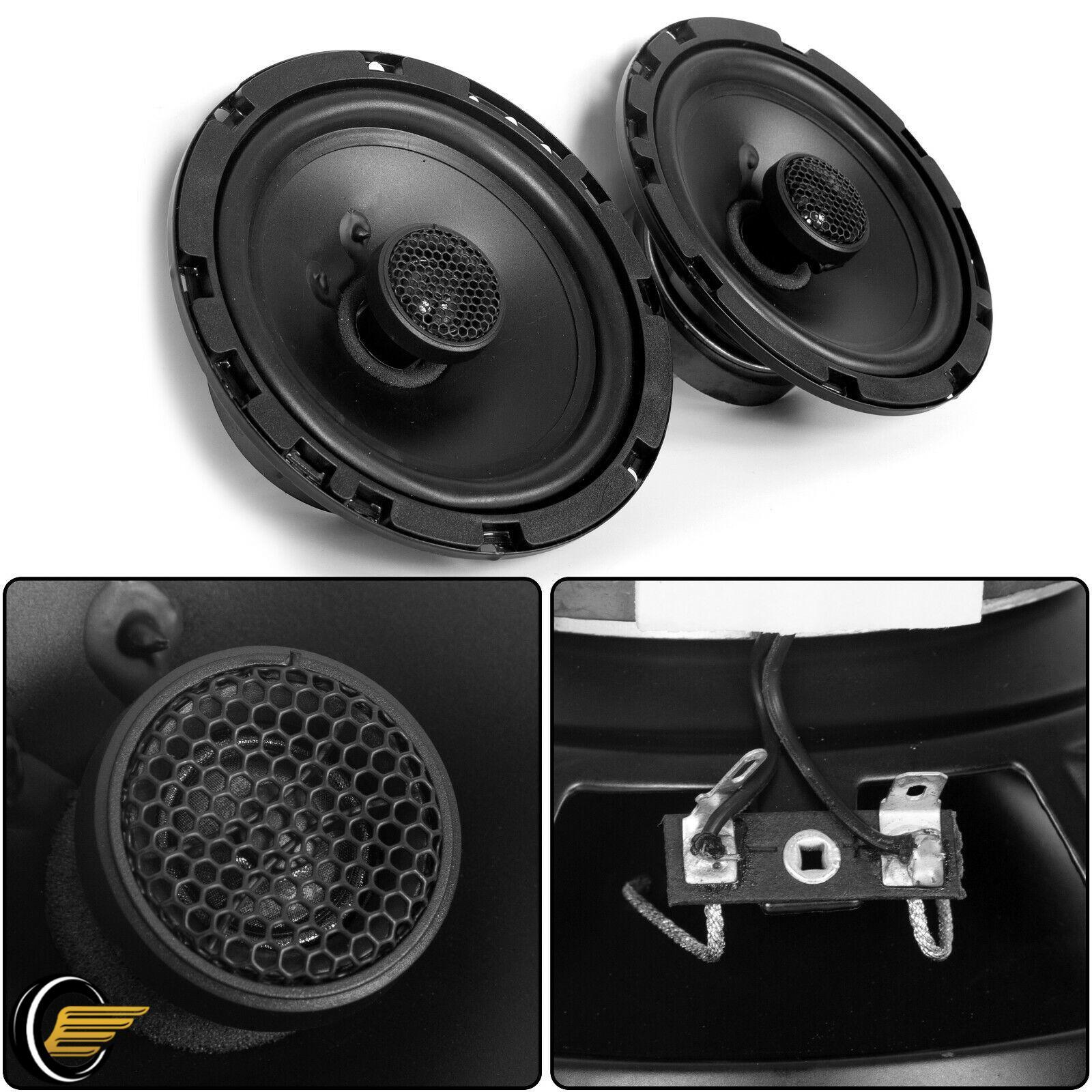 6.5" Lower Vented Leg Fairing Speakers For Harley Touring Street Glide Road King