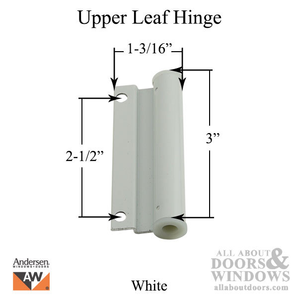 Andersen Leaf Hinge For Screen Door Upper Butt Hinge For Insect Screen 2579476