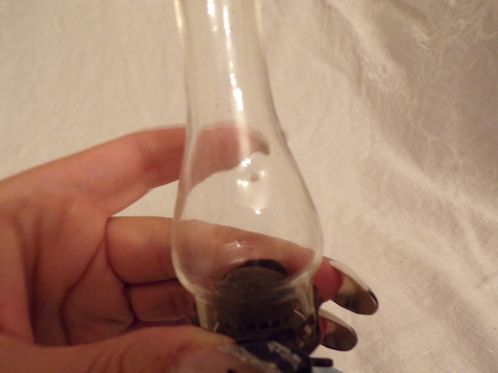 VTG Mini Blue Metal Lantern