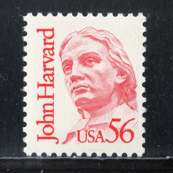 2190 * JOHN HARVARD  *  U.S. Postage Stamp MNH  ^