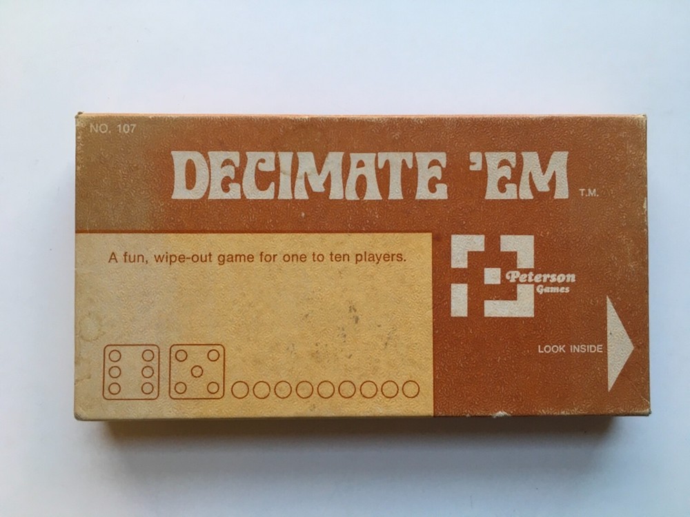 Decimate em Peterson Games 1972