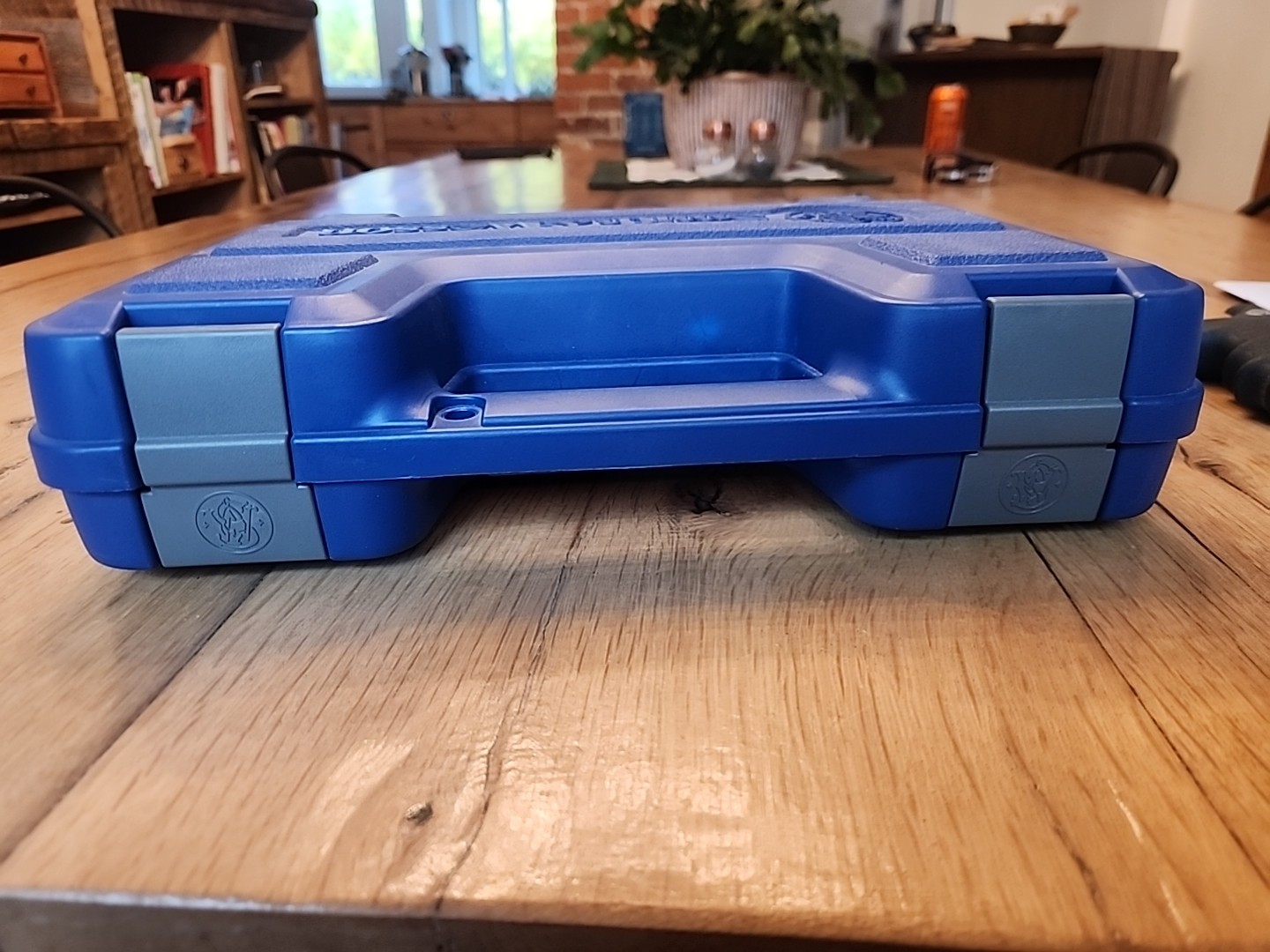 Vintage Smith & Wesson Model 48 22 WMR Original Blue Hard Case, Manual, Lock