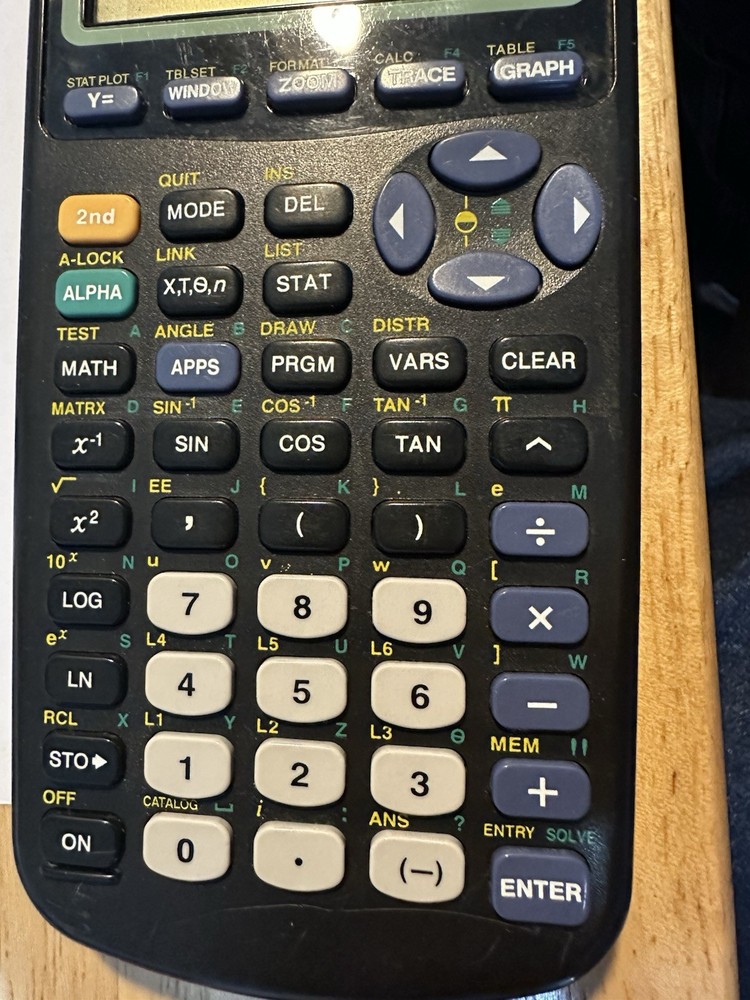 Texas Instruments TI-83 Plus Graphing Calculator No Cover