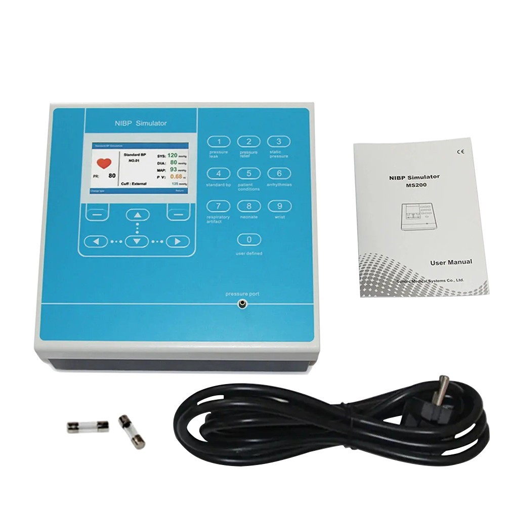 MS200 Blood Pressure Simulation, adopted Oscillometry NIBP Simulator dynamic BP
