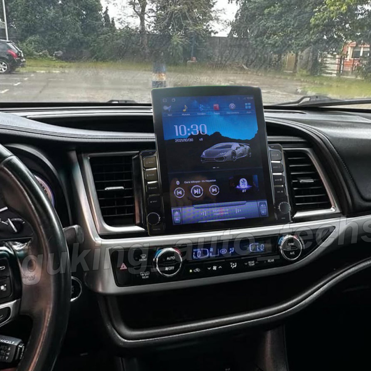 CarPlay For 2014-2019 Toyota Highlander 9.7" Android 13 Car FM Radio GPS Stereo