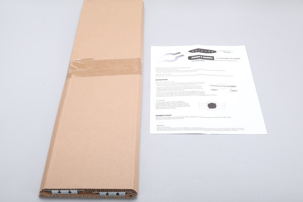 Episode ES-TILEBRIDGE In-Ceiling Tile Bridge (12-Pack) - New Open Box