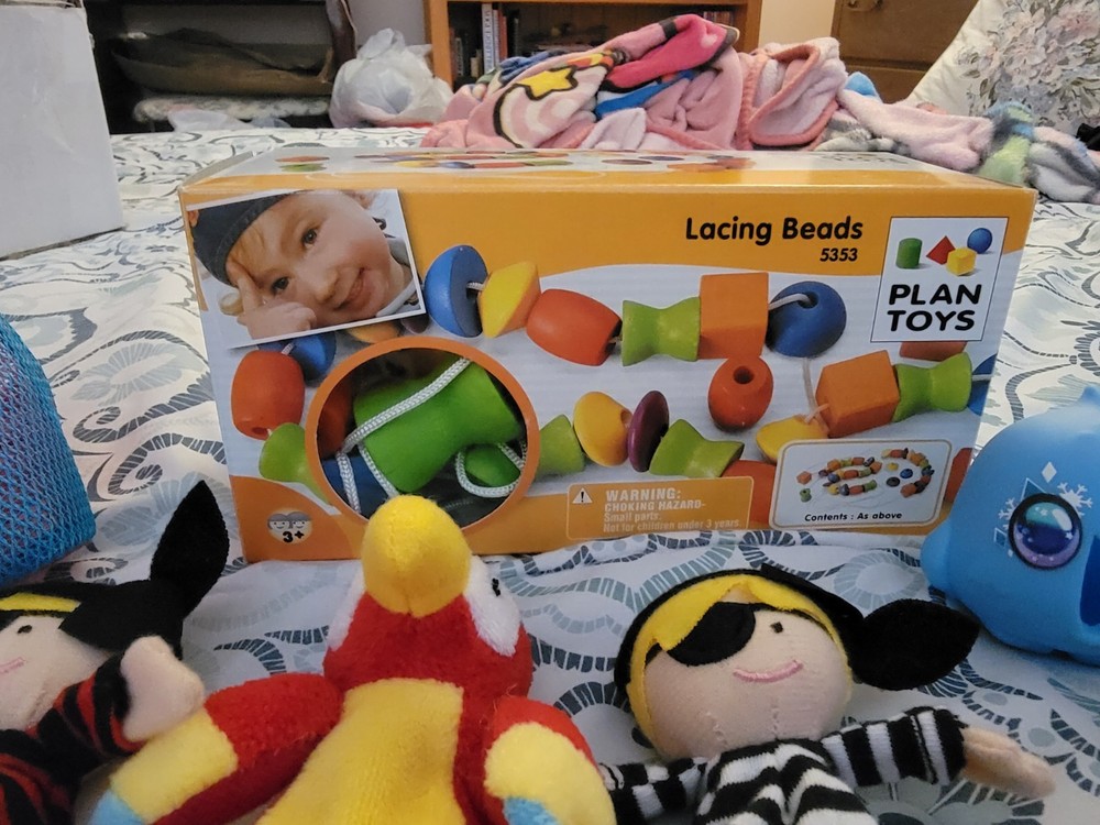 Used Kids Toy Bundle Random Beads Fidget