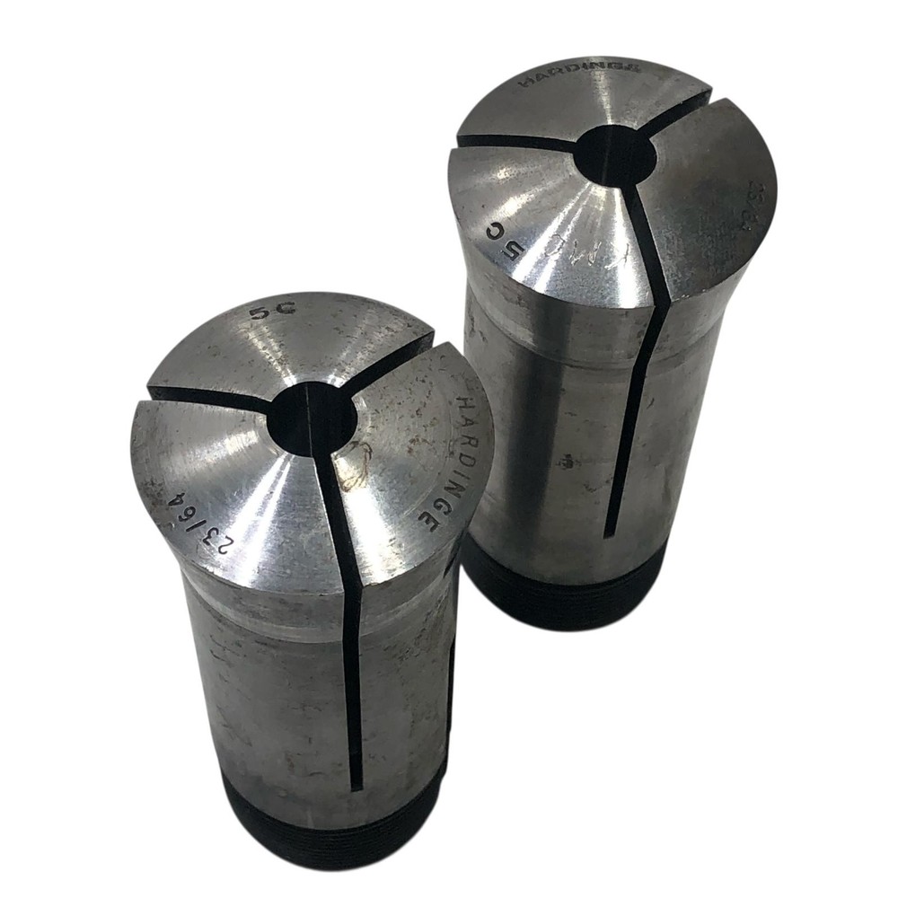 Hardinge 5C Round Collet 23/64 in. With Internal Threads