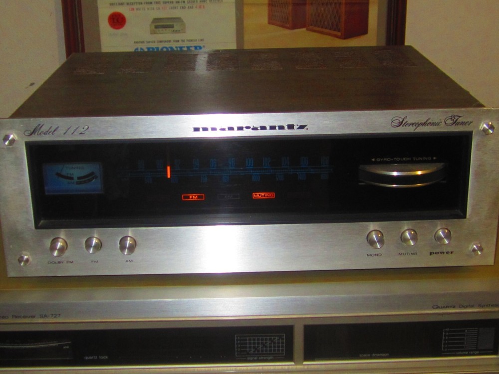 marantz AM-FM tuner model 112