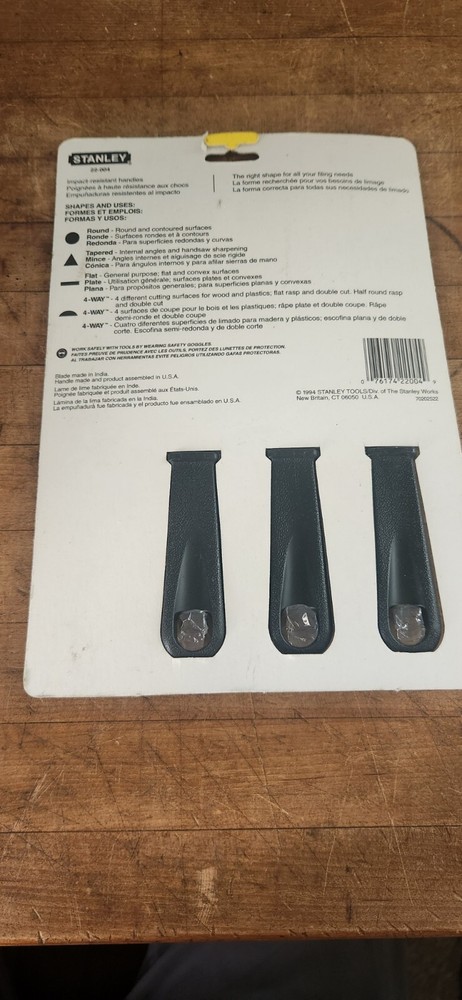 STANLEY 22-004 Hand File Set NIP