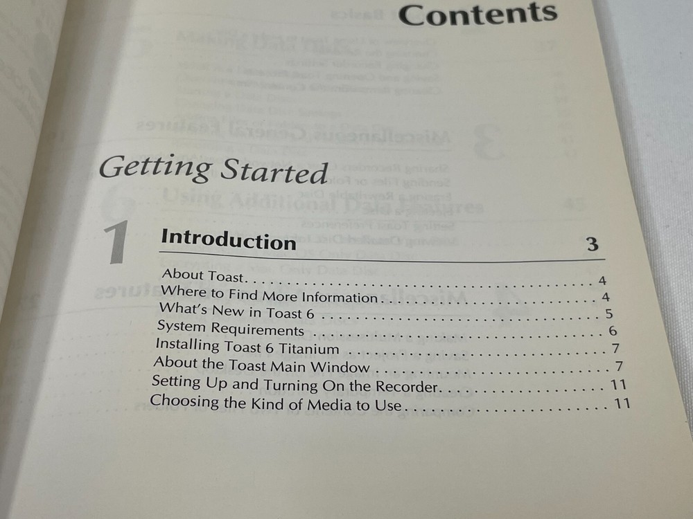 Vintage 2003 Toast 6 Titanium Adaptec CD-ROM Recording Software Mac OS Computer