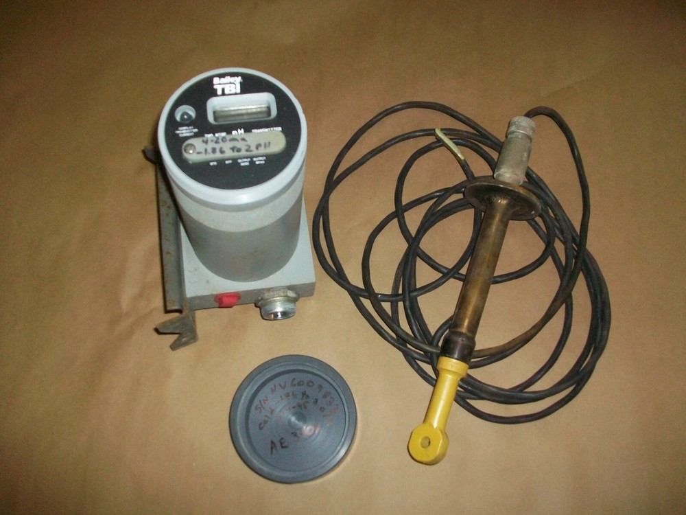 TBI Bailey Two Wire pH Transmitter & Sensor TB515   USED