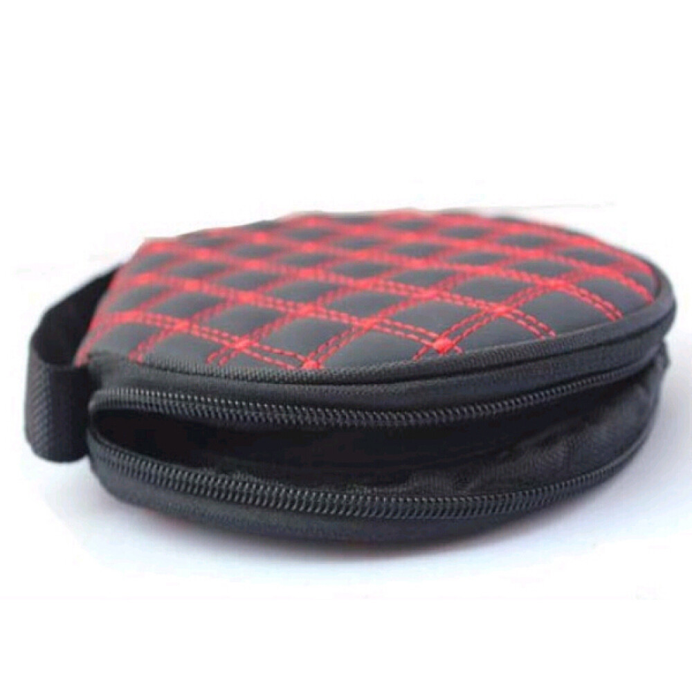 Cd Case for Round Red Easy to Insert and Remove CDs Home Holder