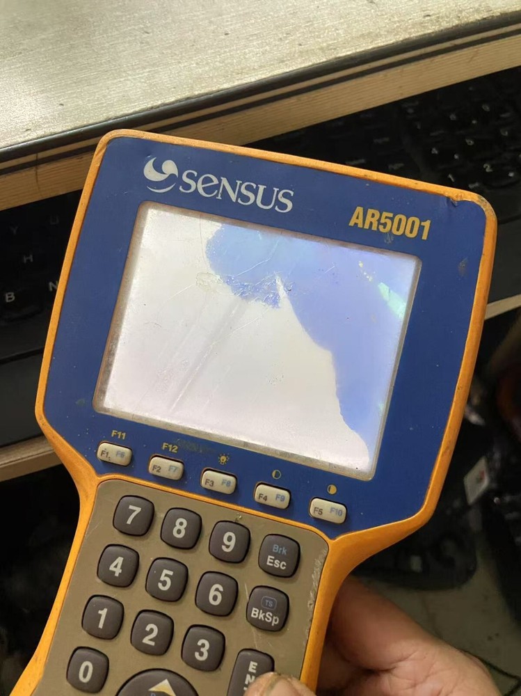 LCD Damage Sensus Meetering Systems AR5001 Field Data Collector
