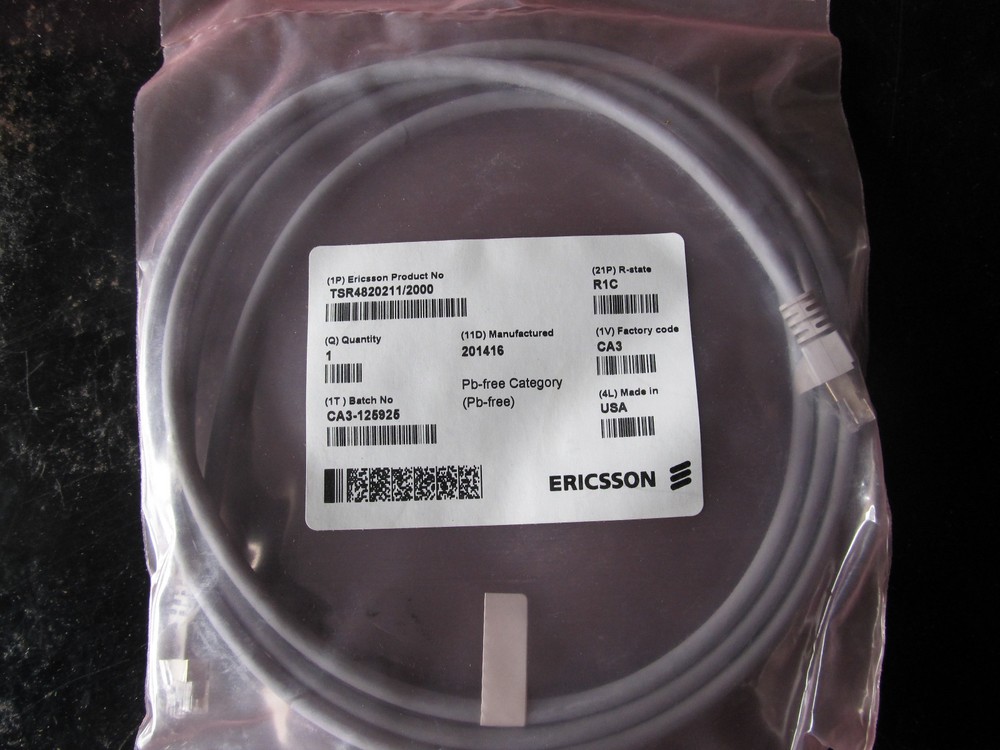 New Ericsson TSR4820211/2000, Connection Cable
