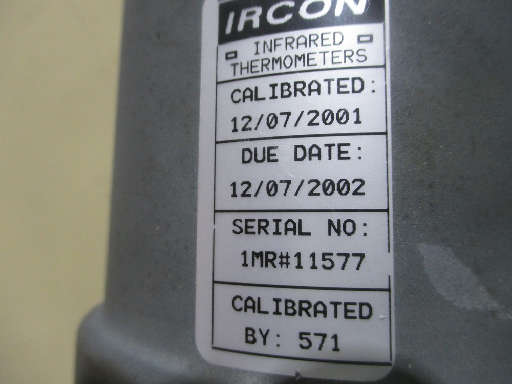 Ircon infrared thermometer Model MR-6015-03C