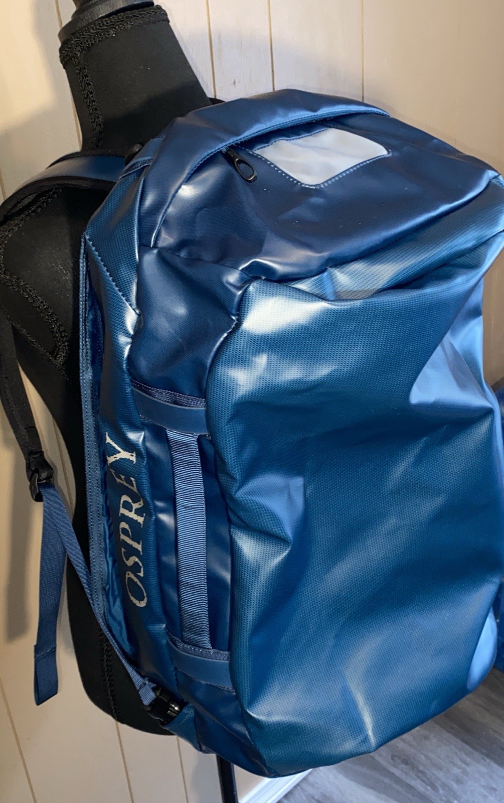 Osprey Transporter 40L Travel Duffel Bag Travel Carry On Blue