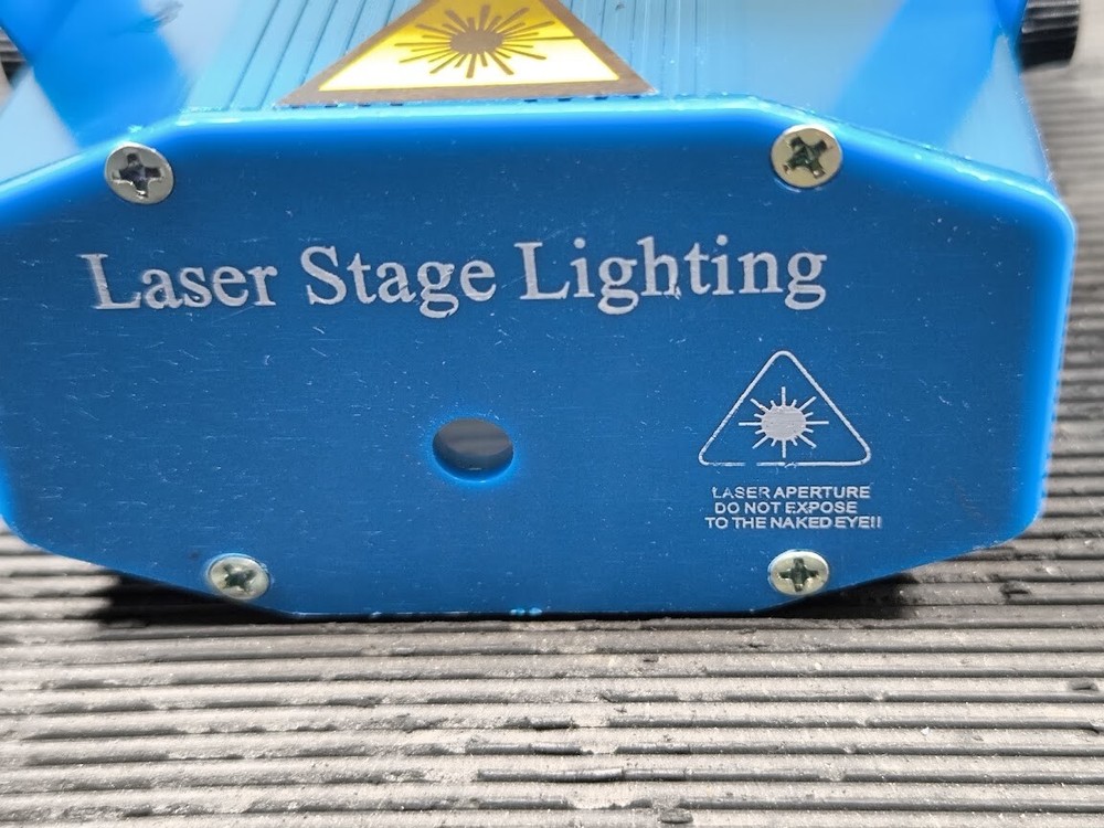 Laser Stage Lighting - Used, Working Condition, Portable