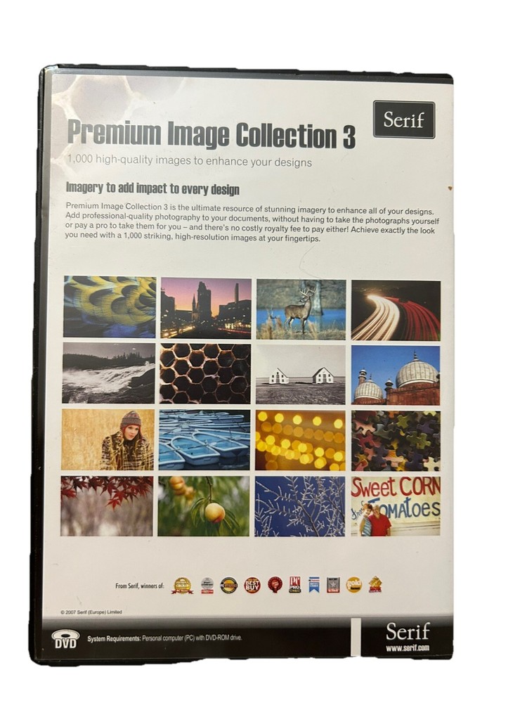 Premium Image Collection 3 : Serif , Pre-Owned Software CD