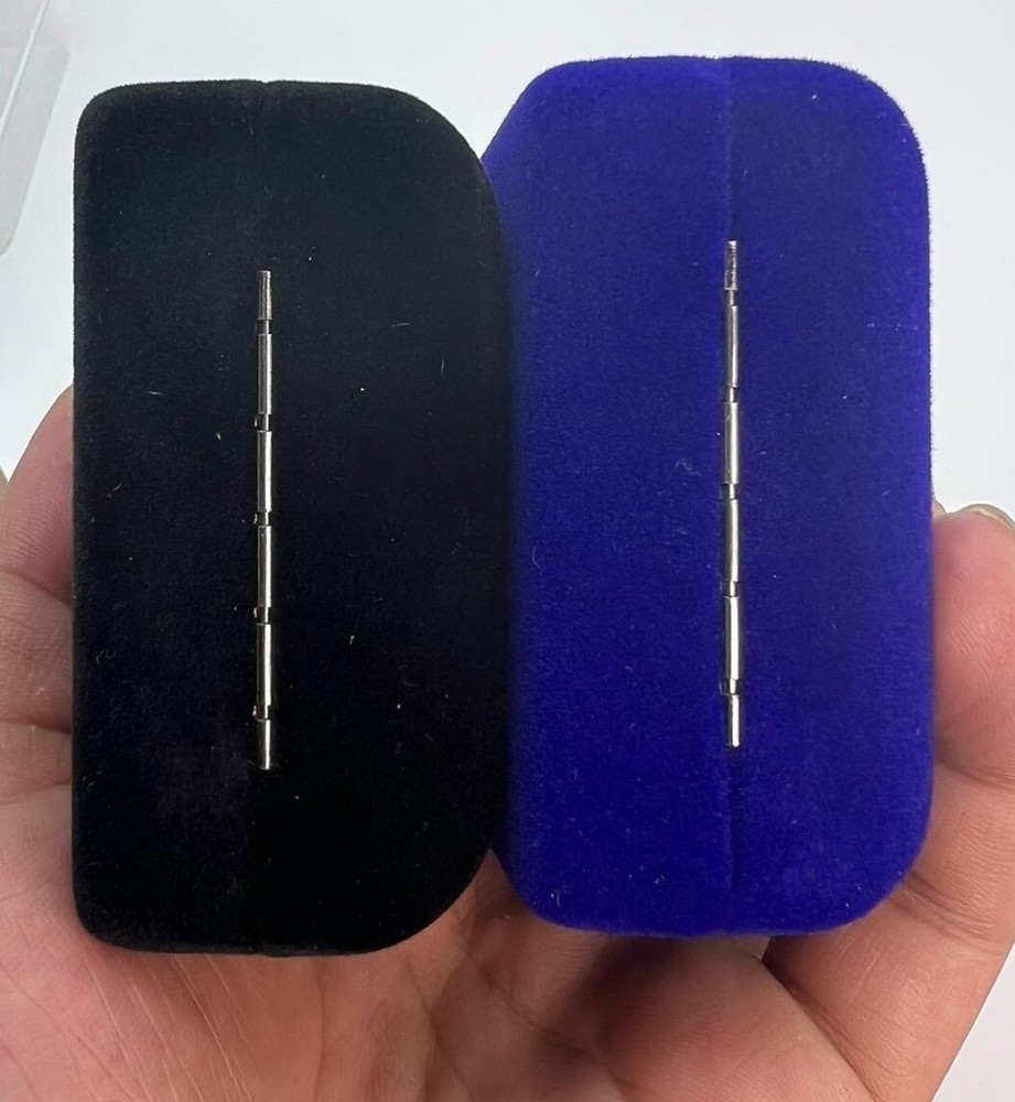 Zippo Lighter Blue / Black Velvet Display Box Storage Case Empty