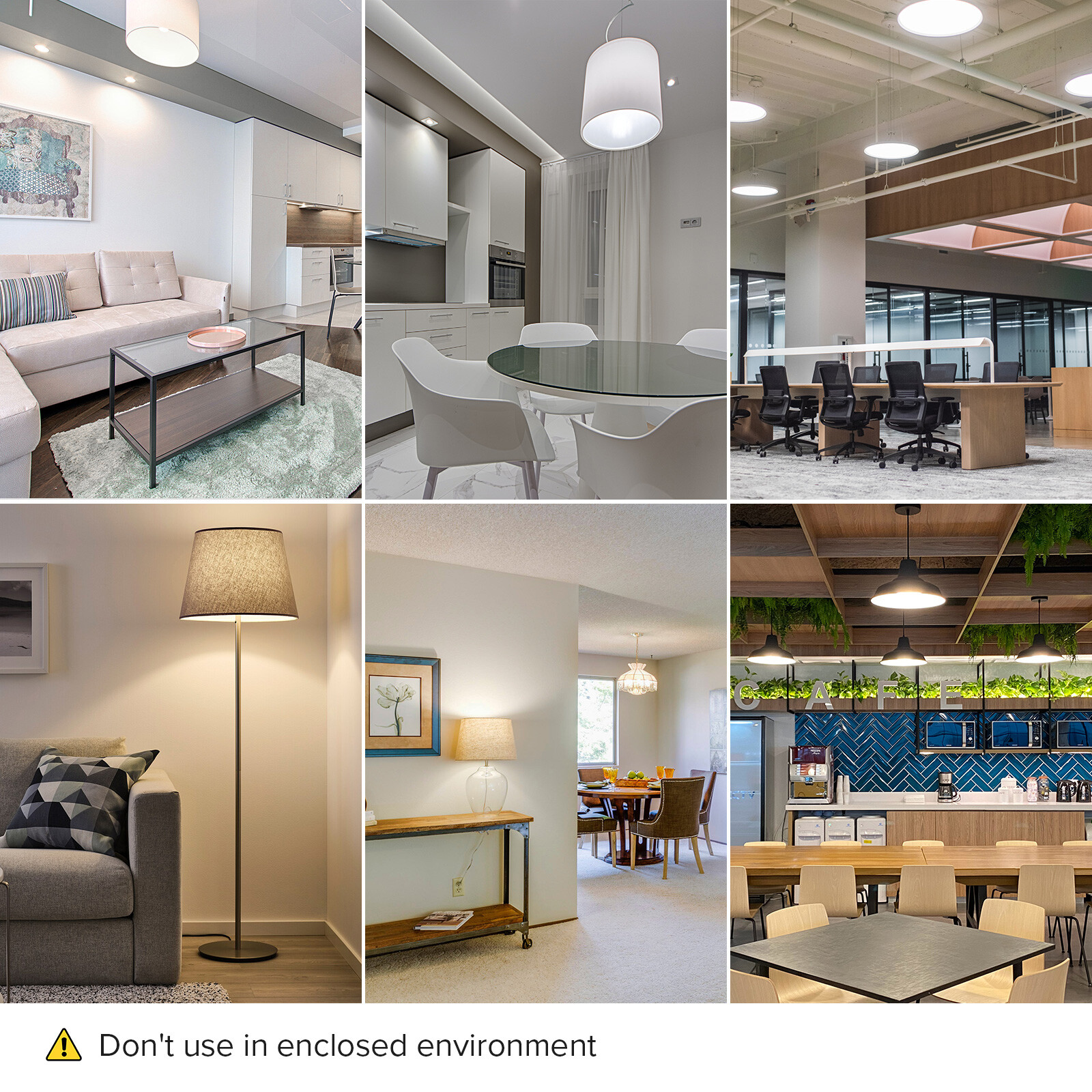 27W 2 Pack LED Light Bulb 250W Equivalent 4000lm A21 5000K Daylight Ceramic Lamp