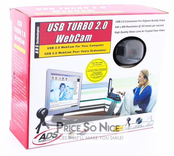 ADS Technologies: USB 2.0 Webcam - Vintage Windows Webcam