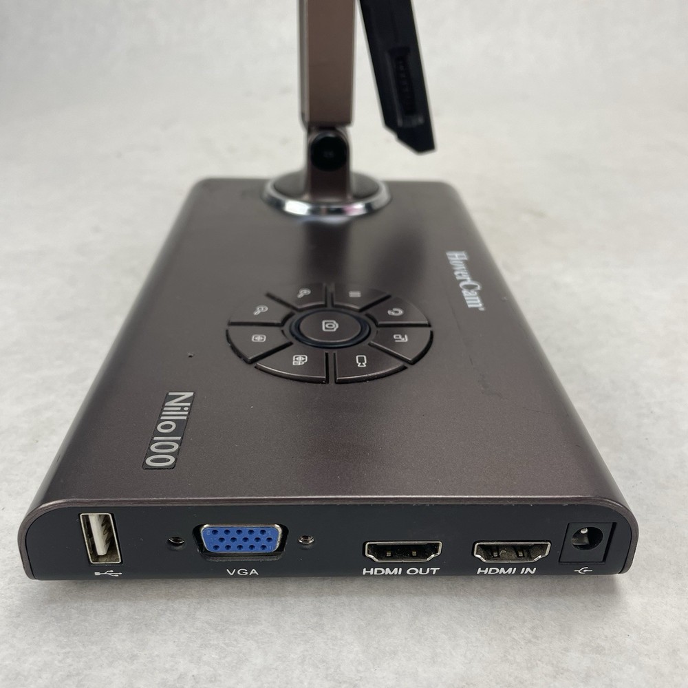 Hovercam Nillo 100 WLAN Document Camera Visual Presenter No Power Cord