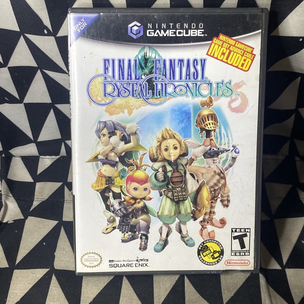 Final Fantasy: Crystal Chronicles (Nintendo GameCube, 2004) Case Only