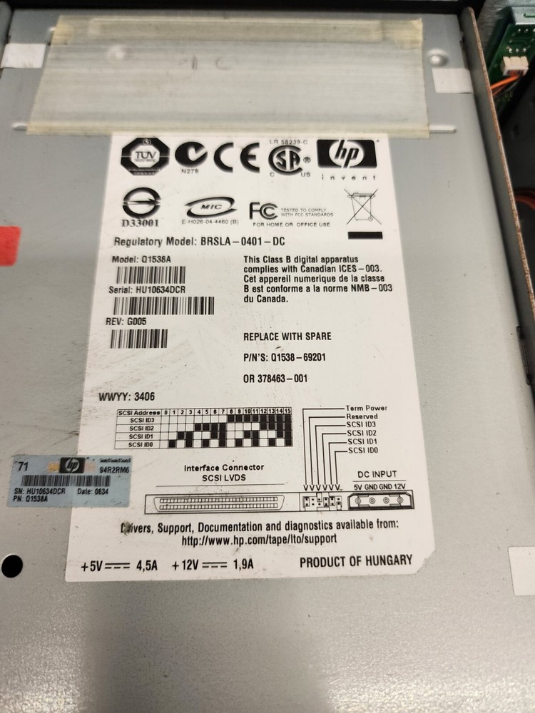 HP Storageworks Ultrium 960