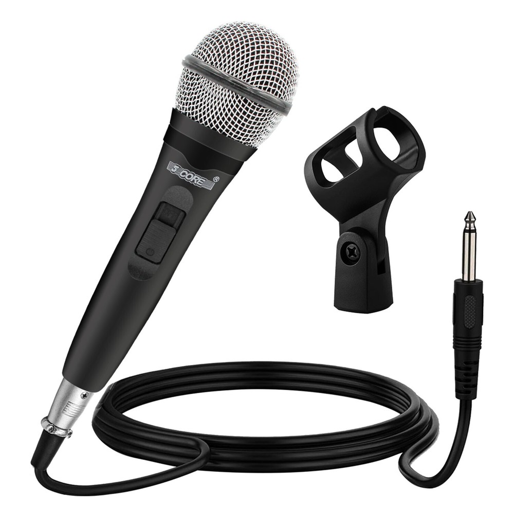 5Core Premium Vocal Dynamic Cardioid Handheld Microphone Unidirectional Mic