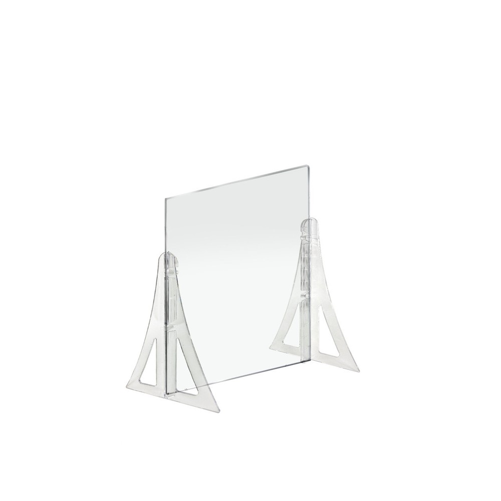 Azar Displays 18" x 24" Counter Acrylic Shield, 2-Pack