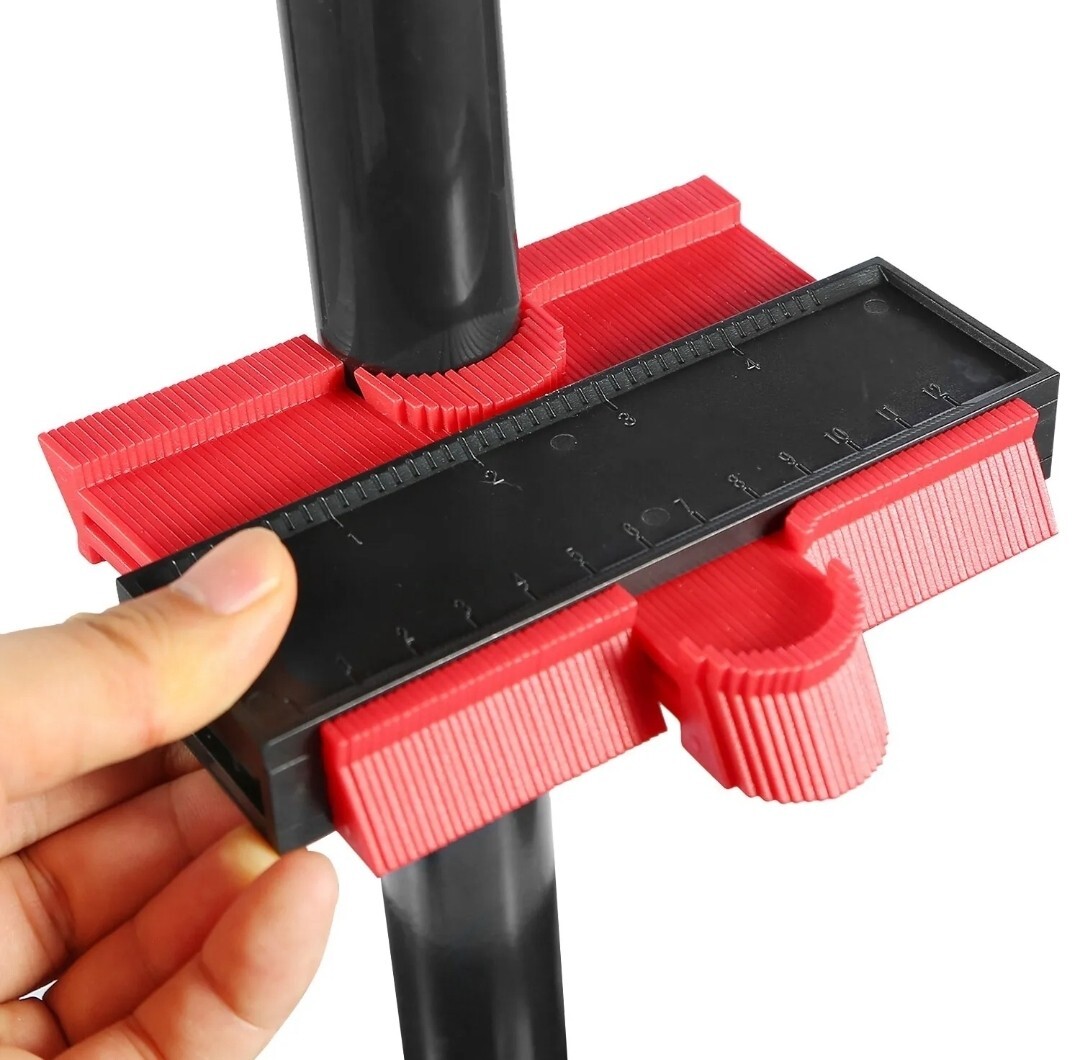 Shape Profile Contour Gauge Plastic Tool Duplicator Irregular Template Tracing