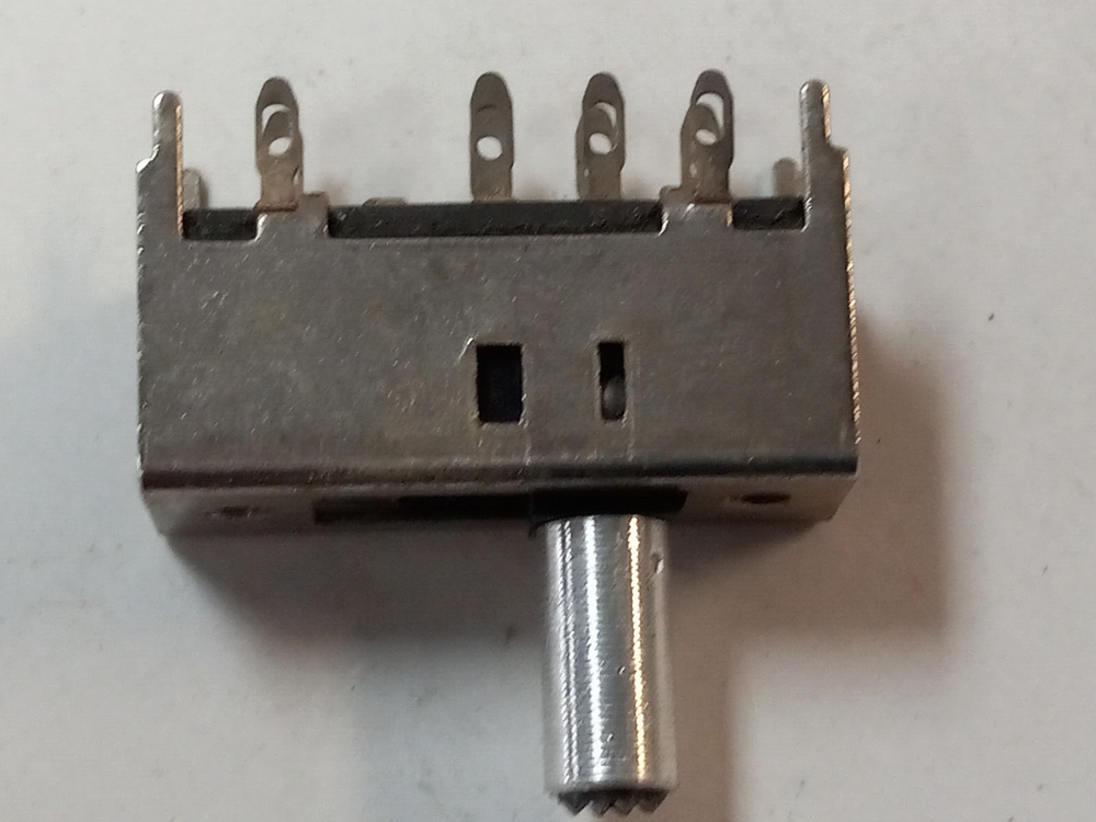 Galaxy Mirage 3-Position Slide Switch DPDT