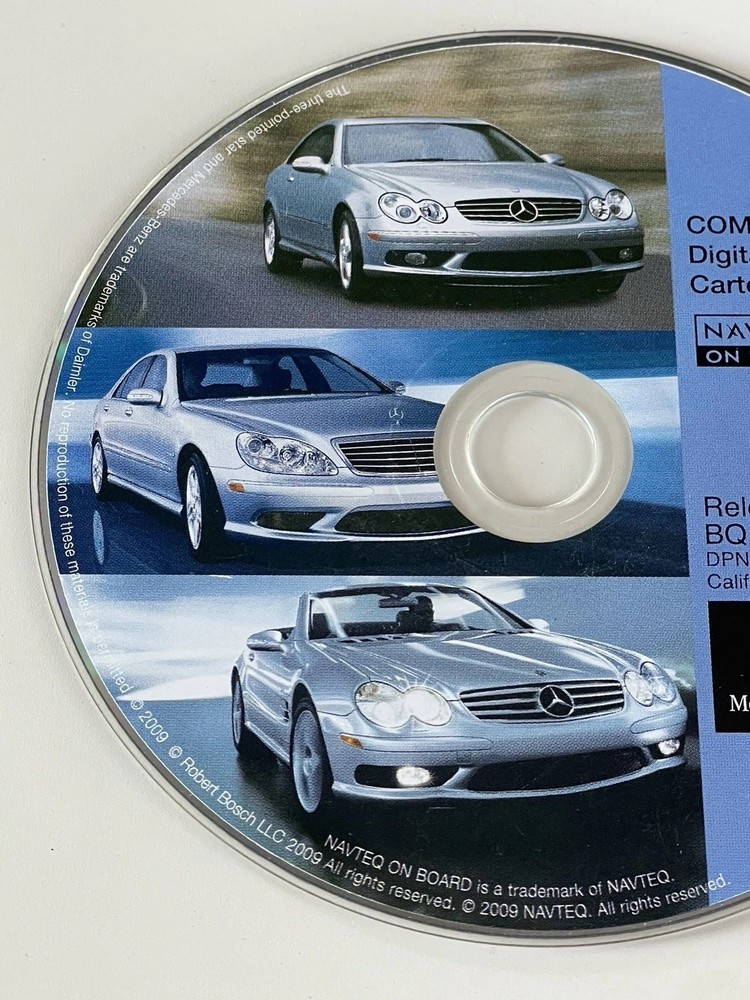 2000-2005 MERCEDES C CLK SL E G CL CLASS NAVIGATION CD 2010 VERSION OEM🟠