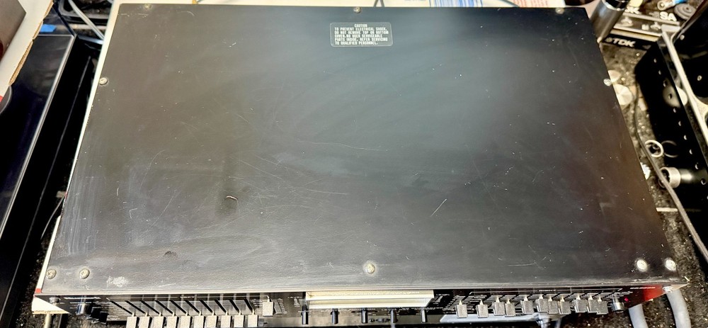 Numark EQ 2600 Tone Computer Display Stereo Frequency Equalizer Tested SEE VIDEO