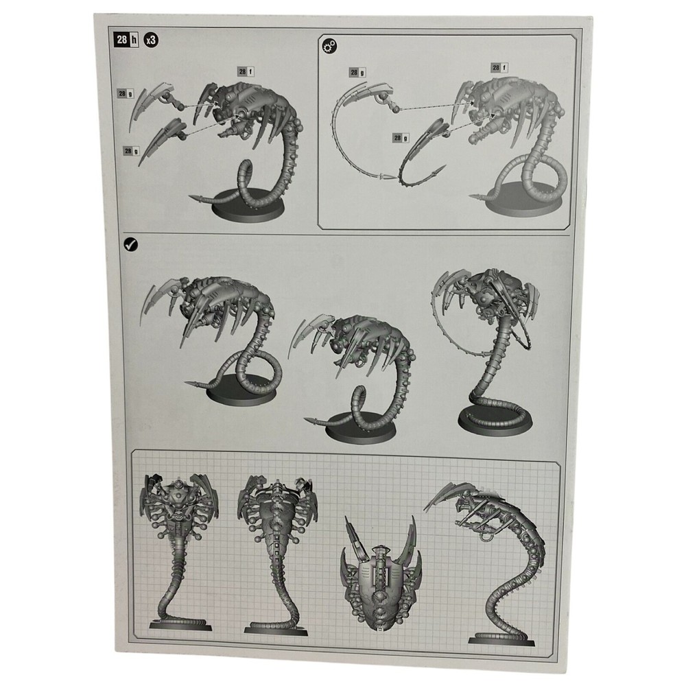 WARHAMMER 40K FORGEBANE Assembly Instruction Booklet 2017