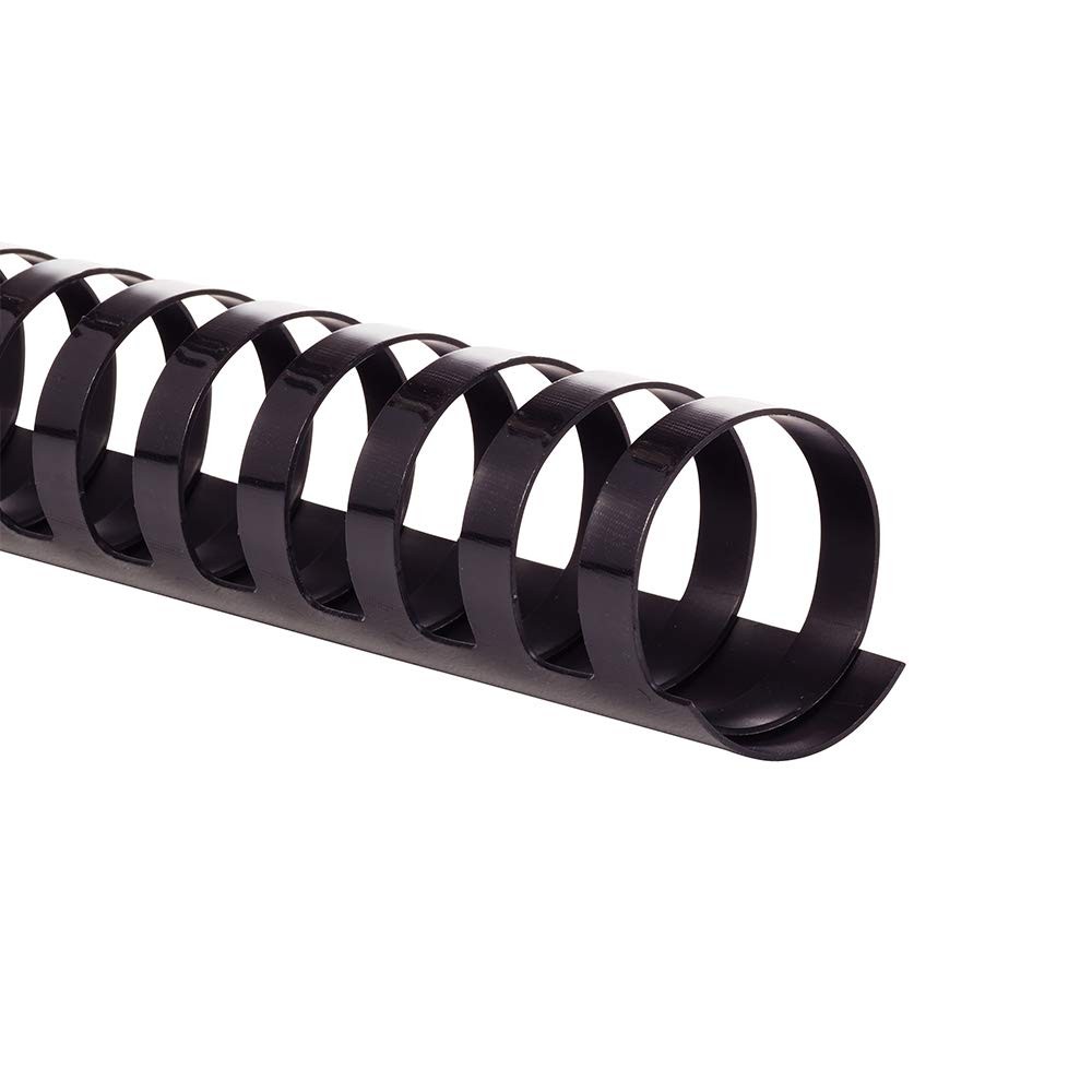 Binding Spines / Spirals / Coils, 1" Diameter, 225 Sheet Capacity, CombBind, ...