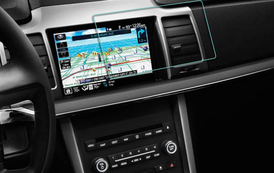 Crystal Clear Screen Protector for 2015 Lincoln MKX MKZ Navigation