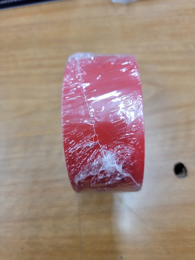 Condor Marking Tape Roll Red 2" Width x 108ft 6FXW1. 2pk