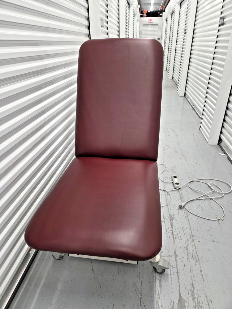 CLINTON Power Table with Adjustable Backrest and foot pedal