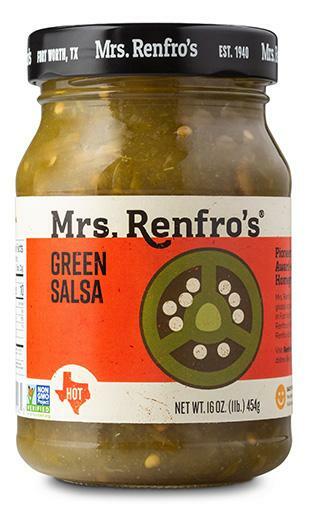 Mrs. Renfros Green Salsa Hot