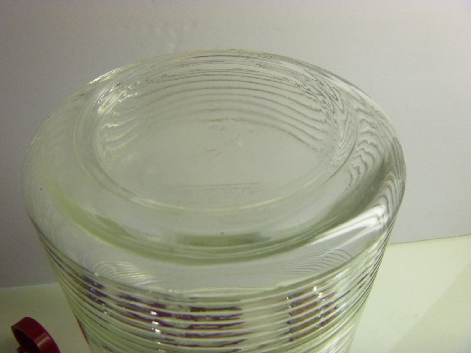 AS IS Vtg Park Sherman MCM Liquor Dispenser 6 Shot Glasses Rotating Chrome Tray